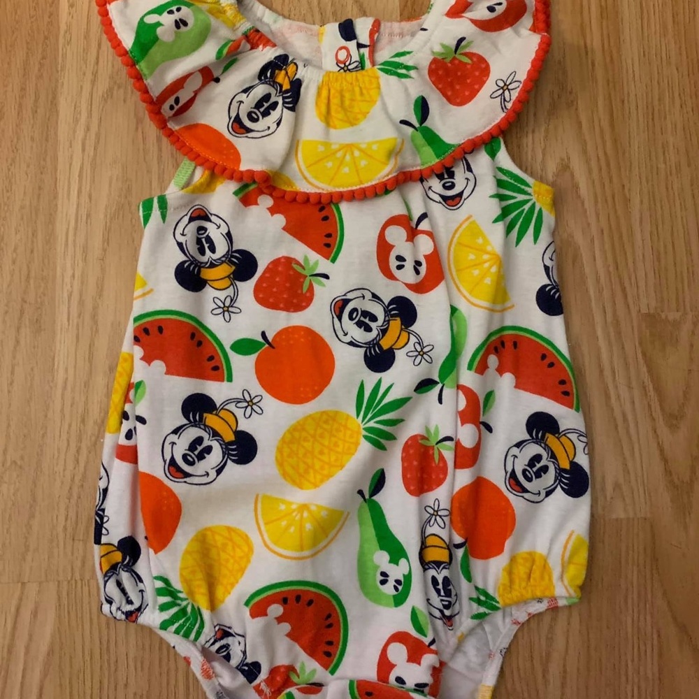 Minnie Mouse onesie